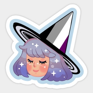 Ace Witch Pride Sticker